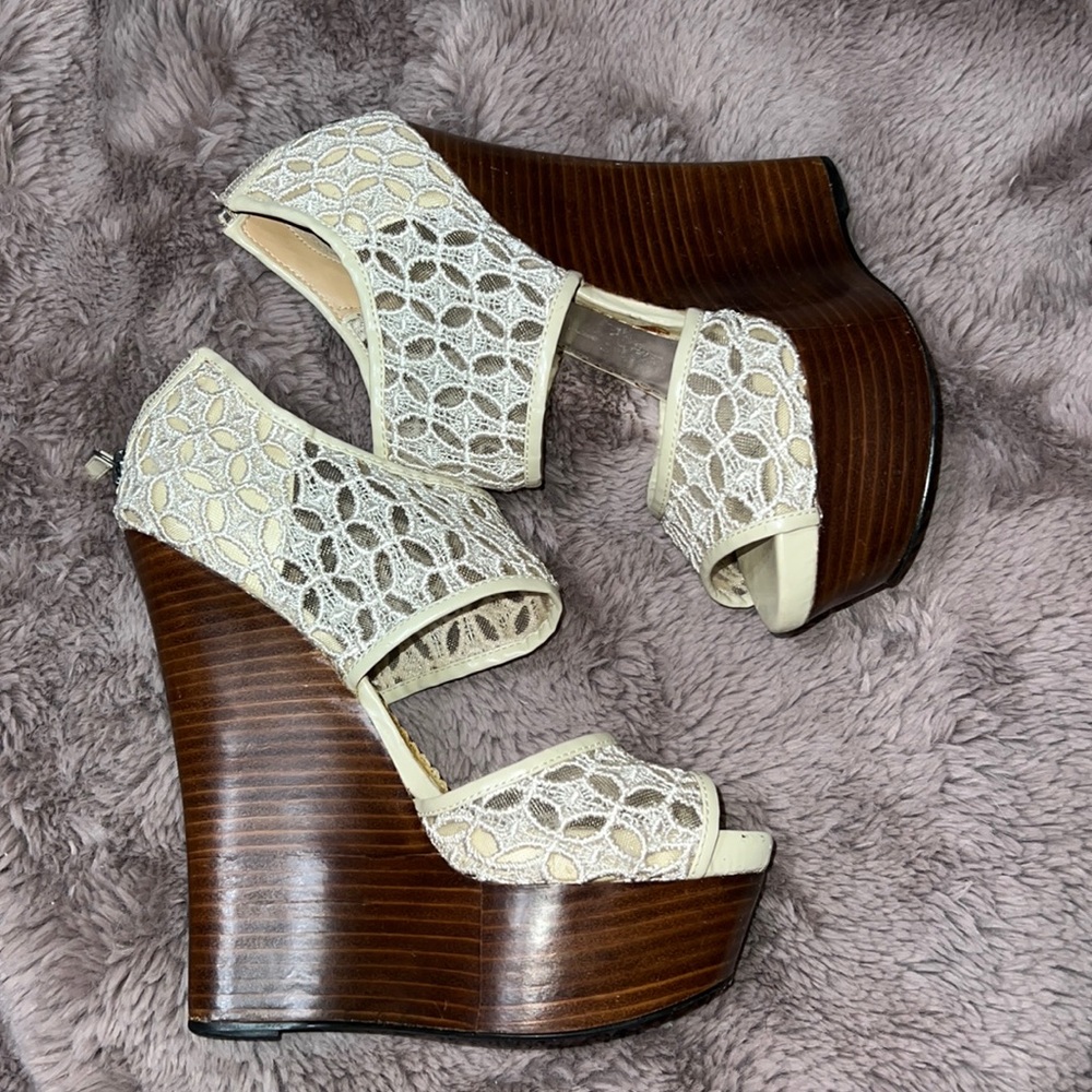 Bebe Platform Wedges